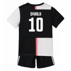 Koszulka Juventus Paulo Dybala 10 Dziecięcy Domowe Koszulki Piłkarskie 2019-2020 Krótki Rękaw